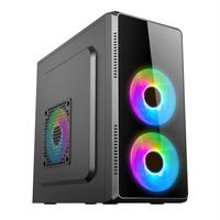 OEM M-ATX Mid Tower Computer Case PC Cabinet Custom Desktop Computer Cases Towers Gaming Casing PC Chassis