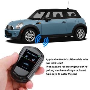 Smart LCD chiave porta serratura automatica e chiave di sblocco Anti smarrimento chiave Auto per un clic Start Auto nera - Product Image 5