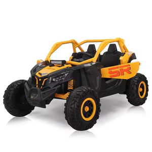 UTV 24V 2 Places, Voiture Électrique pour Enfants <span class=keywords><strong>avec</strong></span> Télécommande <span class=keywords><strong>Parentale</strong></span>, Camion Jouet <span class=keywords><strong>4x4</strong></span> sur Batterie <span class=keywords><strong>avec</strong></span> Pneus EVA - Product Image 3