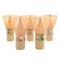 Vente en gros de pinceaux à thé japonais traditionnels en céramique Matcha avec porte-chasen en porcelaine et accessoires pour support de fouet