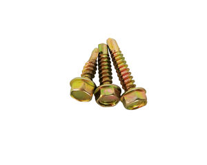 <span class=keywords><strong>Tornillo</strong></span> <span class=keywords><strong>autoperforante</strong></span> M4.2 de <span class=keywords><strong>rosca</strong></span> única de zinc amarillo galvanizado Tornillos de techo SDS para placa de acero - Product Image 3