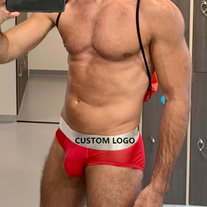 PATON Nuovi Boxer da Uomo in Modal Solido Personalizzati, Traspiranti in <span class=keywords><strong>Cotone</strong></span> e Spandex, Senza Cuciture, Antistatici, Elastici - Product Image 5