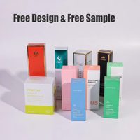 Caja de Cartón Blanca con Logotipo Personalizado, Caja de Embalaje de Papel Kraft Plegable para Productos