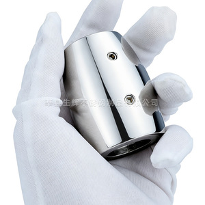 316 Stainless Steel 90 Degree Flagpole Base 25mm 30mm 32mm Mirror Polished for Boat <b>Yacht</b> Deck Hardware - Product Image 5