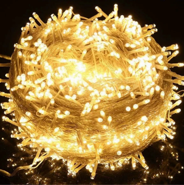 220V Small Colorful LED Indoor/Outdoor String Lights for Christmas Starry Sky Camping Flashing Feature Hanging Trees Dimmable