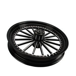 Rines de Aluminio Personalizados <span class=keywords><strong>para</strong></span> Motocicleta <span class=keywords><strong>Harley</strong></span> <span class=keywords><strong>Davidson</strong></span>, Repuesto Original <span class=keywords><strong>para</strong></span> Ruedas Delanteras y Traseras de 18, 21, 23, 26 y 30 Pulgadas - Product Image 4