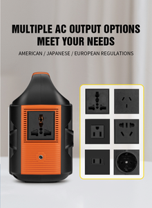 Station d'alimentation solaire universelle CTECHi 100W, batterie AC DC, charge rapide, type C, LED SOS, camping en plein air, batterie portable - Product Image 3