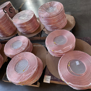 Tubo de Cobre de 0.7mm de Espesor, Longitud Personalizable, Duradero, para Instalación Manual de <span class=keywords><strong>Aire</strong></span> <span class=keywords><strong>Acondicionado</strong></span> en el Hogar y en la Industria - Product Image 4