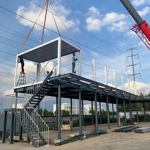 Prefab nhà 2 câu chuyện <span class=keywords><strong>container</strong></span> nhà hiện đại <span class=keywords><strong>Modular</strong></span> có thể tháo rời <span class=keywords><strong>container</strong></span> Nhà Giá khách sạn sang trọng 2 3 phòng ngủ 20 40 feet biệt thự - Product Image 6