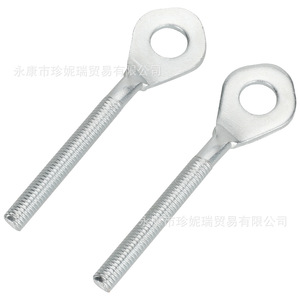 Vis à œil galvanisée au zinc M8x110mm pour utilisation en couplage et réparation de motos tout-terrain et VTT - Product Image 1