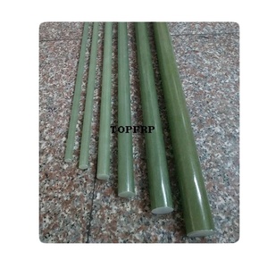 Varilla redonda de resina epoxi de fibra de vidrio de alta temperatura y alto voltaje - Product Image 1
