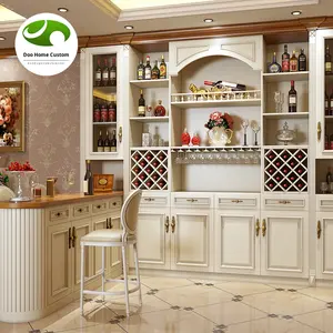 Duoou מותאם אישית עץ מלא אירופאי בסגנון סיני דלת ארון מטבח/חדר אוכל ביתי - Product Image 4