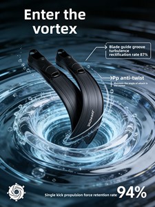 <span class=keywords><strong>Aletas</strong></span> de Buceo de Alta Gama JUNHAIINS para Hombre y Mujer, Material PPTPR, Cómodas y Ligeras, Fabricadas en Guangzhou, Directo de Fábrica - Product Image 6