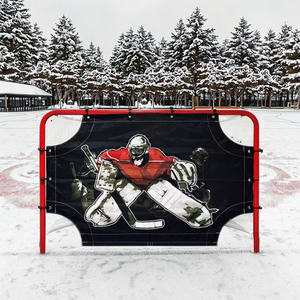 Portería de Hockey sobre Hielo de Alta Calidad para Entrenamiento y Campeonato, Fabricada en Tela Oxford, Ideal para Deportes de Hockey - Product Image 1
