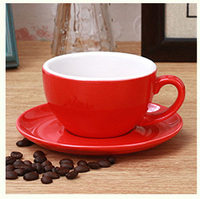 Tasses à café expresso en céramique, logo personnalisé, noir, jaune, rouge, rose, blanc, 2021