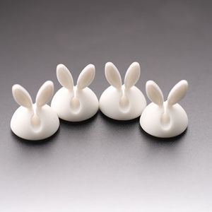 4 pièces – Organisateur de câbles mignon en forme d'oreilles de lapin – Support de rangement pour fils de bureau - Product Image 2