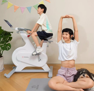 Bicicleta de Ciclismo de interior <span class=keywords><strong>Yesoul</strong></span> M1K-Bicicleta estacionaria de resistencia magnética silenciosa con conectividad de aplicación - Product Image 5