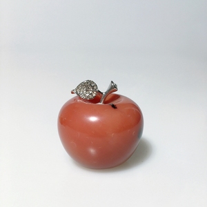 De diseño de moda de piedras preciosas naturales de curación de <span class=keywords><strong>jaspe</strong></span> rojo Jade manzanas - Product Image 6
