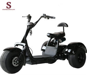 <span class=keywords><strong>Scooter</strong></span> de mobilité électrique avec 2000W 60V Ce 3 roues gros pneu batterie au lithium amovible simulateur de golf <span class=keywords><strong>scooter</strong></span> populaire à deux roues - Product Image 1
