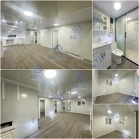 Casa Contenedor Prefabricada Expandible de Lujo de 20 y 40 Pies con Estabilidad Estándar, 1, 2, 3, 4, 5 Dormitorios, Vivienda Portátil en Venta