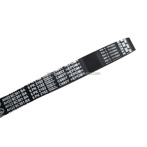 スマイルオートパーツVリブベルトforLAND ROVER FOR FORD LR013697 6PK2102 AH226C301BA 5341697 95BB6C301AA 0089972692 1340A124 - Product Image 1