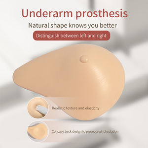 OEM/ODM ONEFENG OQAS Prothèses mammaires en silicone monobloc pour mastectomie, coussinets de soutien-gorge concaves, rehausseurs de poitrine ovales pour femmes - Product Image 4