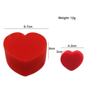 Éponge magique de scène, cœur rouge multipliant, éponge cœur pour magicien professionnel JM046 - Product Image 4