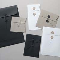 Sobre de Papel Kraft Blanco de Alta Calidad para Envíos Comerciales, Invitaciones de Boda, Tarjetas, Documentos de Seguridad
