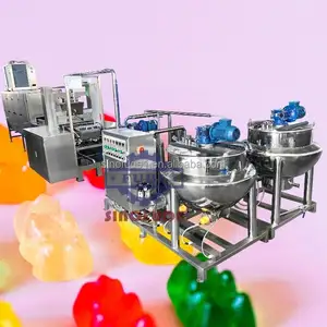 Recommended by seller automatic gummy sugaring machine jelly candy gummy candy vitamins gummy bear make machine