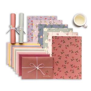 Enveloppe en papier de luxe personnalisée avec rubans, carte cadeau, lettre pour invitation de <span class=keywords><strong>mariage</strong></span> - Product Image 1