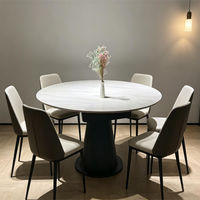 Ensemble de salle à manger en bois moderne et luxueux 5 pièces avec table rectangulaire et 4 chaises, écologique, pour hôtel et appartement