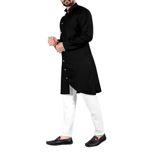 Shalwar Kameez de Algodón de Diseño de Alta Calidad para Hombre, Transpirable y Personalizable, Venta al por Mayor OEM para Adultos - Product Image 2