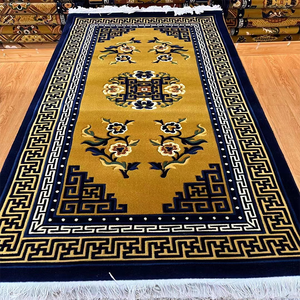 超羊绒优质编织羊毛地毯西藏设计水洗客厅尼泊尔寺庙大厅区域地毯 - Product Image 3