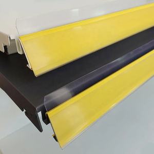 Tira de PVC Ecológica Blanca para Etiquetas de Estante, Fácil Instalación para Tarjetas de Precio de Supermercado, Portaetiquetas, Suministros de Almacenamiento - Product Image 1