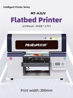 Promotion XP600 Kopf A3 LED UV-Flach bett drucker Plotter UV-Flach bett drucker UV-Drucker A3 für Glas, Metall. Kunststoff, Holz