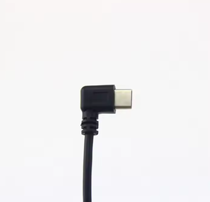 USB 3,1 tipo C <span class=keywords><strong>OTG</strong></span> macho a USB B macho <span class=keywords><strong>Cable</strong></span> de datos de ángulo izquierdo/Derecho de 90 grados - Product Image 3