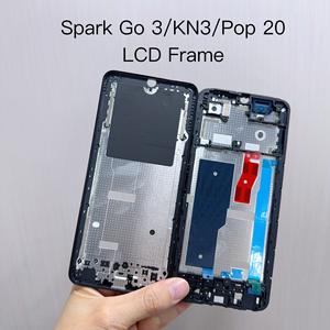 Precio al por mayor: Marco frontal central para Tecno Spark Go 3 KN3 Pop 20, piezas de repuesto para reparación - Product Image 2