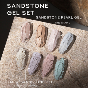 Bộ Gel Sơn Móng Tay BBM Sandstone Gel Set Trắng, Gel Gypsum Sơn Móng Tay, Sơn Móng Tay Hiệu Ứng Cát Đá, Hạt Cát Đá, Nghệ Thuật Sơn Móng Tay Cho Salon - Product Image 5