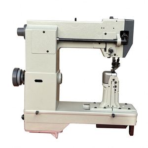 Macchina da Cucire Semi-Automatica a Colonna con Ago Singolo per Calzature, Funzionamento Meccanico con Alimentazione dell'Ago per Produzione di Scarpe - Product Image 2