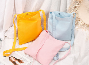 Vải Tote Túi vai gấp túi mua sắm bông túi tùy chỉnh logo - Product Image 3