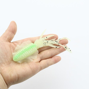 Esca Artificiale Luya 15CM 12CM 10CM Morbida Bionica a Forma di Calamaro Polpo in Plastica Luminosa a Farfalla con Ali Sottili per la Pesca al Bass - Product Image 3