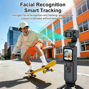 Para Aventuras al Aire Libre. Resolución de Fotos 4K HD de 64MP, Pantalla Táctil de 1.72 Pulgadas, 270. Cámaras con Clip de Micrófono Giratorio para Fotografía - Product Image 2