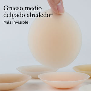 Cubrepezones Adhesivos Reutilizables con Forma de Flor, Invisibles y con Tacto Natural para Mujer - Product Image 4
