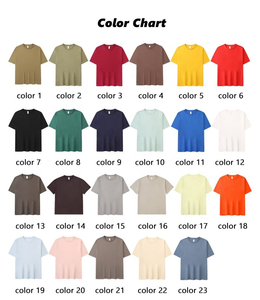 T-shirt 100 % coton taille US, T-shirts pour hommes, haute qualité, blanc, épais, broderie personnalisée, impression de logo, T-shirt unisexe surdimensionné - Product Image 3