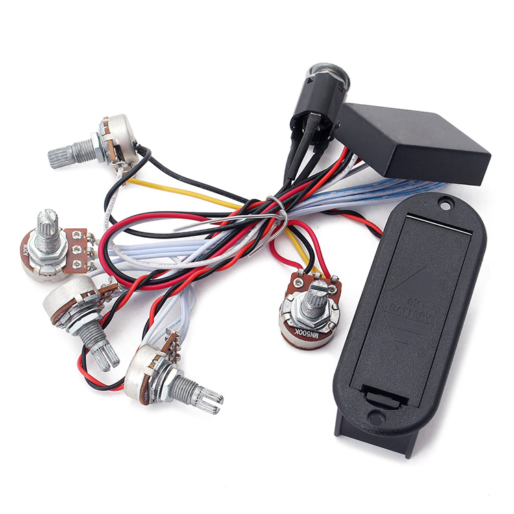 ベース OK CUSTOM DESIGN 3BAND ACTIVE PREAMP 3Band Active Bass Preamp