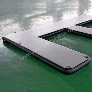 Dock de ski <span class=keywords><strong>jet</strong></span> gonflable la plus durable, station gonflable pour poissons en mer, plate-forme gonflable - Product Image 3