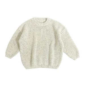 Groothandel 100% Katoen Superzachte Gebreide Trui Rts Gevulde Sparkle Lange Mouw Ronde Hals Baby Trui - Product Image 3