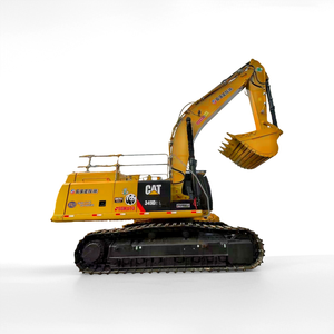 Excavatrice CAT 349D2 L avec godet de terrassement d'une capacité de 1,5 m³, poids opérationnel de 34 tonnes, équipement de construction lourd d'occasion - Product Image 1