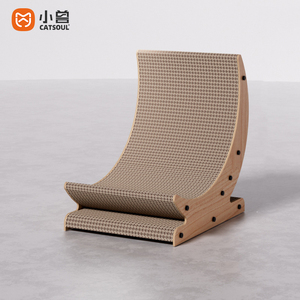 Mooi Ontwerp Kat Krabplank Gegolfd Papier Huisdier Meubelen Kattenbed Huis Vervangbaar - Product Image 1