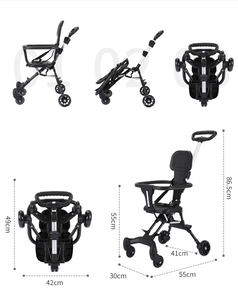 Gấp <span class=keywords><strong>Mini</strong></span> bé thoải mái Xe đẩy em bé xe đẩy xe đẩy em bé - Product Image 2